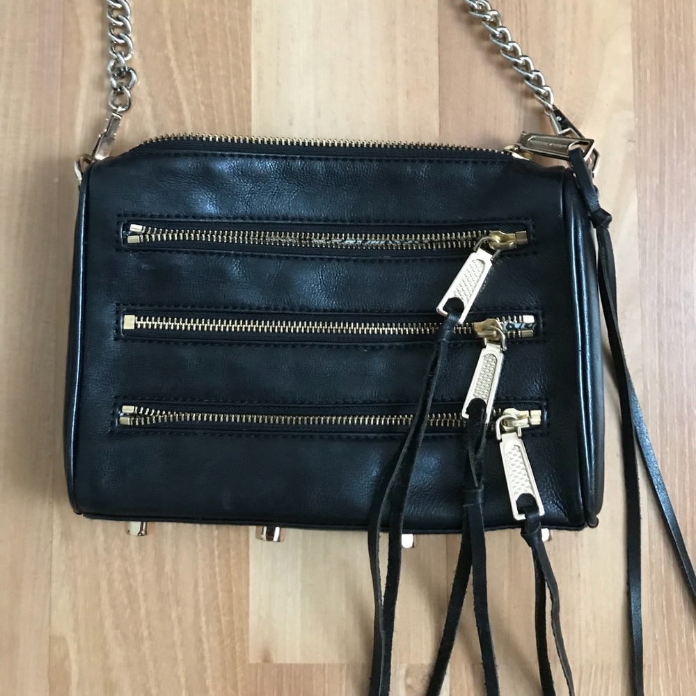 Rebecca Minkoff 5 Zip Crossbody Purse